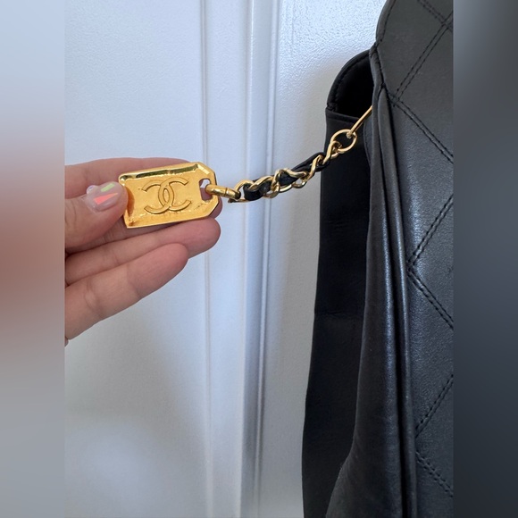 Chanel Black Quilted Lambskin Supermodel tote with gold hardware - Picture 5 of 16